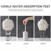 Bath Accessory Set ONEUP Hand Towel Ball Chenille Strong Absorbent Plush Sponge Wash Tool Microfiber Bathroom Kitchen Accessories Home