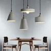 Pendelleuchten Vintage Zement Kupfer Kronleuchter Nordic Industrial LED Esszimmer Leuchte Schlafzimmer Wohnzimmer Dekor Küche Hängen