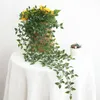 Decorative Flowers Home Decoration Po Props Party Supplies Wall Hanging Wreath Vine Garland Lifelike Plants Artificial Mandala Leaves