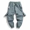 Męskie spodnie chaifenko jogger sporty sporty sporne menu Hip Hop Streetwear Belka Foot Cargo Spodnie Modna druk Pants 230313