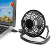 Electric Fans New 360 Degree Rotatable Mini USB Air Cooler Mute Portable Desk Cooling For Home Office Dormitory Outdoor PC