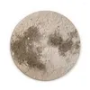 Applique murale grès Texture porche décoration moderne salon fond suspendu photo ronde lumineuse lune atmosphère