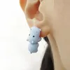 Boucles D'oreilles À La Mode Et Mignonne Forme Animale Bite Boucle D'oreille Dinosaure Convient Aux Femmes Dessin Animé Petit Chien Fille Amusant Anniversaire GiftsStud