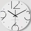 Horloges murales nordique grande horloge Design moderne 3d enfants silencieux salon décor à la maison cuisine montre Klok ferme 5586