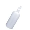 500ML Vide Emballage En Plastique Bouteille Givrée Ronde Épaule PET Blanc Couvercle À Vis Avec Bouchon Intérieur Rechargeable Cosmétique Portable Emballage Conteneur