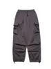 Kvinnors byxor capris sommar fallskärm svarta byxor kvinnor hippie streetwear överdimensionerade fickor lastbyxor harajuku bred ben baggy sweatpants kvinnor 230311