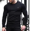 Men's T-Shirts Brand High End Designer Woolen Sweater Men Casual Jumper Men Clothing Korean Style Casual Clothes Men long sleeve Tops 230311