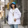 Zomer dunne zon bescherming jas kleding Japans Harajuku outdoor hoodie mannen Koreaans paar jas casual jas streetwear tops man