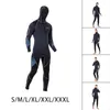 Women's Swimwear Man Hooded Wetsuit Long Sleeve Portable Full Body For Kayaking Diving