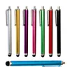 9.0 penna touch screen 500 pezzi penne stilo capacitive in metallo con schermo touch pen per Samsung Iphone cellulare Tablet PC 10 colori Fedex DHL gratuito