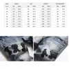 Jeans pour hommes Ripped Motorcycle Pants Vêtements Trou Slim Fit Pencil pour Hight Street Hip Hop 230313