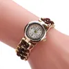 Montres-bracelets Mode Femmes Bracelet Montre Or Quartz Cadeau Montre-Bracelet Robe En Cuir Casual Montres Relojes MujerWatchMontres-Bracelets Bert22