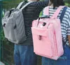 LL-049 Kadın Erkek Okul Sırt Çantaları Öğrenciler Dizüstü Bilgisayar Çantası Gym Tepkiler Seyahat Sokak Çekiş Sıras Çaldırı Sıradan Seyahat Erkek Kız Dış Mekan Yetişkin Sırt Çantası 11