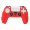 Soft Silicone Gel Rubber Case Cover Dust-proof Anti-fall Anti-slip Cases Covers For Play station 5 PS5 Game Controller Gamepad Protection Case