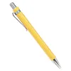 Bamboo Wood Ballpoint Pen 1.0mm Tip black Ink Business Signature Ball Pen Office School Wrting Stationery 100pcs