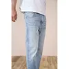 メンズジーンズSiwmood S Spring Environmental Laser Wash Jeans Men Slim Fitクラシックデニムズボン高品質JeanSJ170768 230313
