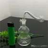 Tubos de fumar mini cabaça de vidro de vidro garrandos de vidro de vidro queimador de óleo Bol plataformas de óleo de tubo de água fumando