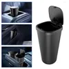 Interior Accessories Car Trash Can Leakproof Large Capacity Waste Peper Living Room Kitchen With Lid Practical Square Opening