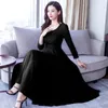 Casual Dresses Summer Dress Green 4XL Plus Size 2023 Spring Pink Elegant Slim Chiffon Long Sleeve Chic Vestidos Feminina JD37