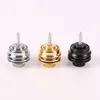 Platte kop gitaar bass riem slot skidproof ball lock pinnen pinnen pins gitaar riem knop pinnen einde - chroom zwart goud