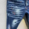 DSQ Phantom Turtle Men's Jeans Classic Fashion Man Jeans Hip Hop Rock Moto Mens Discal Design Jeans Juted Skinny 278b