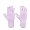 Guantes de ciclismo Alivio del dolor articular Fisioterapia Anti-Edema Mano Presión Rehabilitación Protección Medio dedo Deportes