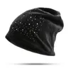 Beanies Beanie/Skull Caps Koreanische Mode Diamant Wildleder Leder Kappe Frauen Herbst Winter Hut Hohe Qualität Designer CapsBeanie/Skull Elob22