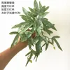 Decorative Flowers Fake Green Radish Real Touch Succulent Plant Garden Home Decoration Plants