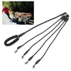 Dog Collars Pet Traction Rope Wear-resistant Explosion-proof One Lead Four Collar Outdoor Walking
