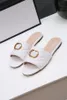 Designer tofflor Fashion Swimming Pool Crocodile Slippers Rubber Flat Sandals Classic Summer Beach SlippsGersgity K56