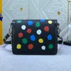 YK Designer Dots Mini Crossbody Bag Fashion Multicolor Womens Single Counter Bag Bage Leather Star Map عالية الجودة