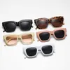 2024 meilleurs designers 10% de réduction sur le concepteur de luxe Nouveaux lunettes de soleil pour hommes et femmes 20% de réduction 2112 Fashion Square Grand Frame Letter INS Personnalité Street Photo