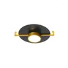 Ceiling Lights Minimalist Iron Art Gold Black Round Lamp Modern Light Fixtures Decor Bedroom Study Dining Room Balcony Kitchen Bathroom