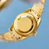 28mm Gold Luxusuhr Damenuhren Klassische automatische Kehrbewegung AAA Mode Damen Silber Datejust leuchtende Damenarmbanduhren