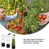 庭の供給その他の野菜トマトサポートラックバインクライミングフレームホルダー垂直植物ケージトレリスフラワープラントの柱