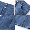 Etekler Denim Etek Kadın İlkbahar Yaz Yüksek Bel Paket Kalça kot pantolon İnce Kadın Seksi Kovboy Etekleri Kadın Giyim 4xl 230313