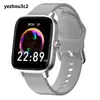 Yezhou2新しい人気のあるi13 Gold and Gray Smart Watch iOSとAndroidファッション1.69大画面Da Fit Bluetooth呼び出しメッセージ/電話プッシュ