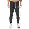 Pantalones de hombre Sik Silk Joggers pantalones de chándal para hombre Slim Casual Color sólido gimnasios entrenamiento algodón ropa deportiva otoño hombre Fitness Track