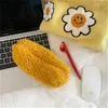 Lammwolle Kawaii Weiche Flauschige Bleistift Tasche Plüsch Fall Schöne Nette Korea Kreative Box Beutel Stationäre Schule Liefert