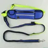 Dog Collars Pet Waist Bag Sports Traction Rope Reflective And Waterproof Running Multifunctional Belt Harness Leash Set