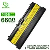 Batterie d'ordinateur portable 6600mAh pour Lenovo thinkpad Edge 14 "15" L410 L420 T410 T420 T5 SL410 SL510 42T4235 42T4708