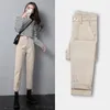 Jeans femme femme 2023 Denim pantalon femme automne taille haute pantalon Harlan femmes ample droite