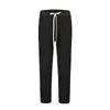 Pantalon Homme Noir Kaki Rétro Pantalon Baggy High Street Mens Joggers Vintage Pantalon Droit Lâche Casual Poches Arrière Pantalon de survêtement pour Hommes 230313