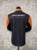 Rowerowe koszulki mężczyzn McLaren Team Polo 2023 F1 Swater Hoodie Hoodie Koszulka z kapturem długich rękawów