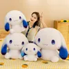 hot plush dog doll cartoon dog with big ears plush toy doll girl sleeps with pillow wedding gift