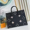 M45495 Designer Bag Womens Fashion Classic Printed Bag Casual Pending Mommy Bag Liten Fresh Temperament Handväska Gent temperament