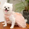 Dog Apparel Cat Dress Small Costume Summer Pet Dresses Princess Skirt Chihuahua Pomeranian Yorkshire Terriers Puppy Clothes Clothing