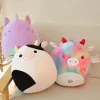 Cute cushion 35CM Unicorn Dinosaur Pig Cow Plush Stuffed Office Nap Pillow Cushion Kids toy