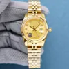 28mm or montre de luxe femmes montres classique mouvement de balayage automatique aaa mode femmes argent datejust lumineux dames montres-bracelets