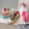 Sneakers Children S Sports Shoes 2023 Spring and Autumn Boys Fashion Trendy Girls SKATE 230313